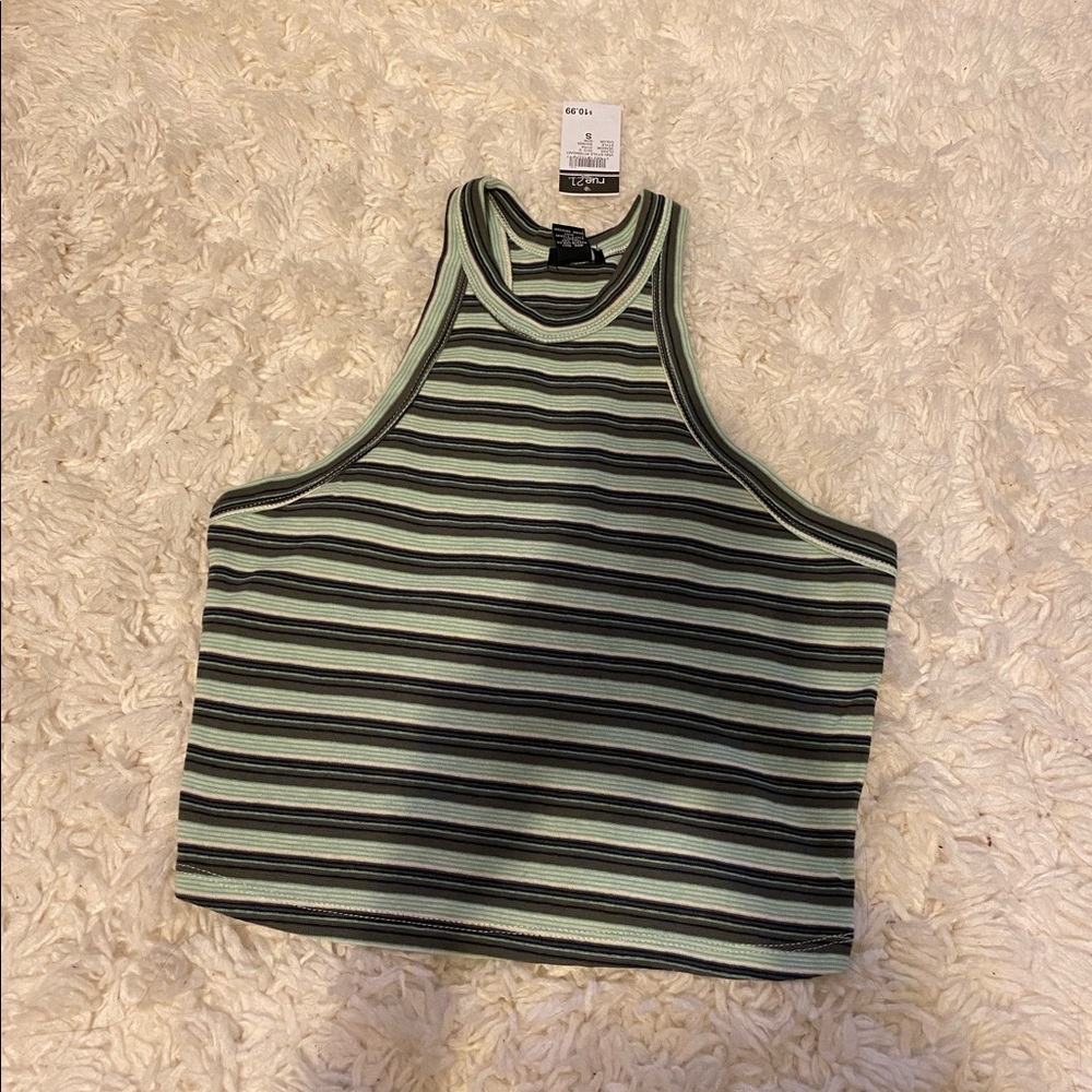 PASTEL // baby green tank